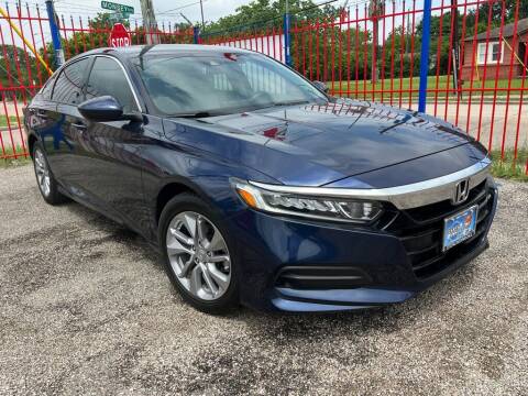 2018 Honda Accord for sale at ALL STAR MOTORS INC in Houston TX