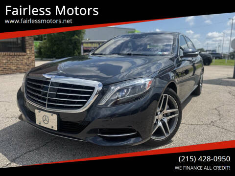2015 Mercedes-Benz S-Class for sale at Fairless Motors in Fairless Hills PA