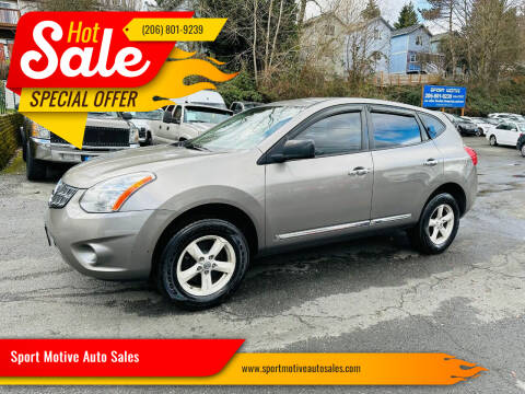 2011 Nissan Rogue for sale at Sport Motive Auto Sales in Seattle WA
