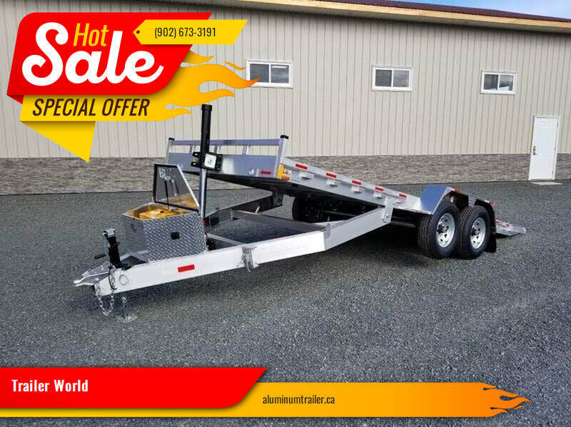 2024 A Tero 80x20 14KPower Tilt for sale at Trailer World in Brookfield NS