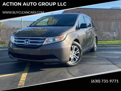 2011 Honda Odyssey for sale at ACTION AUTO GROUP LLC in Roselle IL