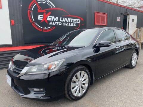 2015 Honda Accord for sale at Exem United in Plainfield NJ