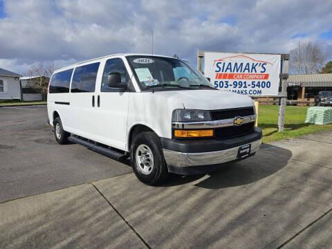 2021 Chevrolet Express for sale at Woodburn Trailers - Siamak's Car Company llc in Woodburn OR