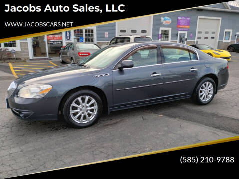 2011 Buick Lucerne for sale at Jacobs Auto Sales, LLC in Spencerport NY