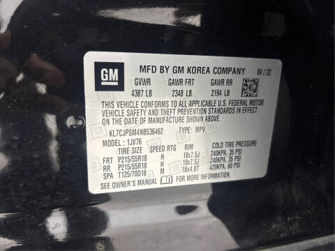 2022 Chevrolet Trax LT