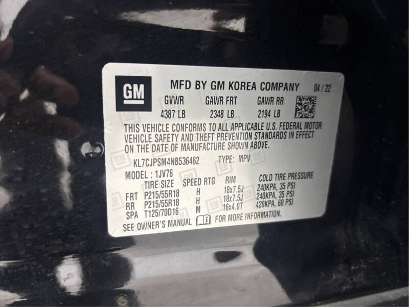 2022 Chevrolet Trax LT