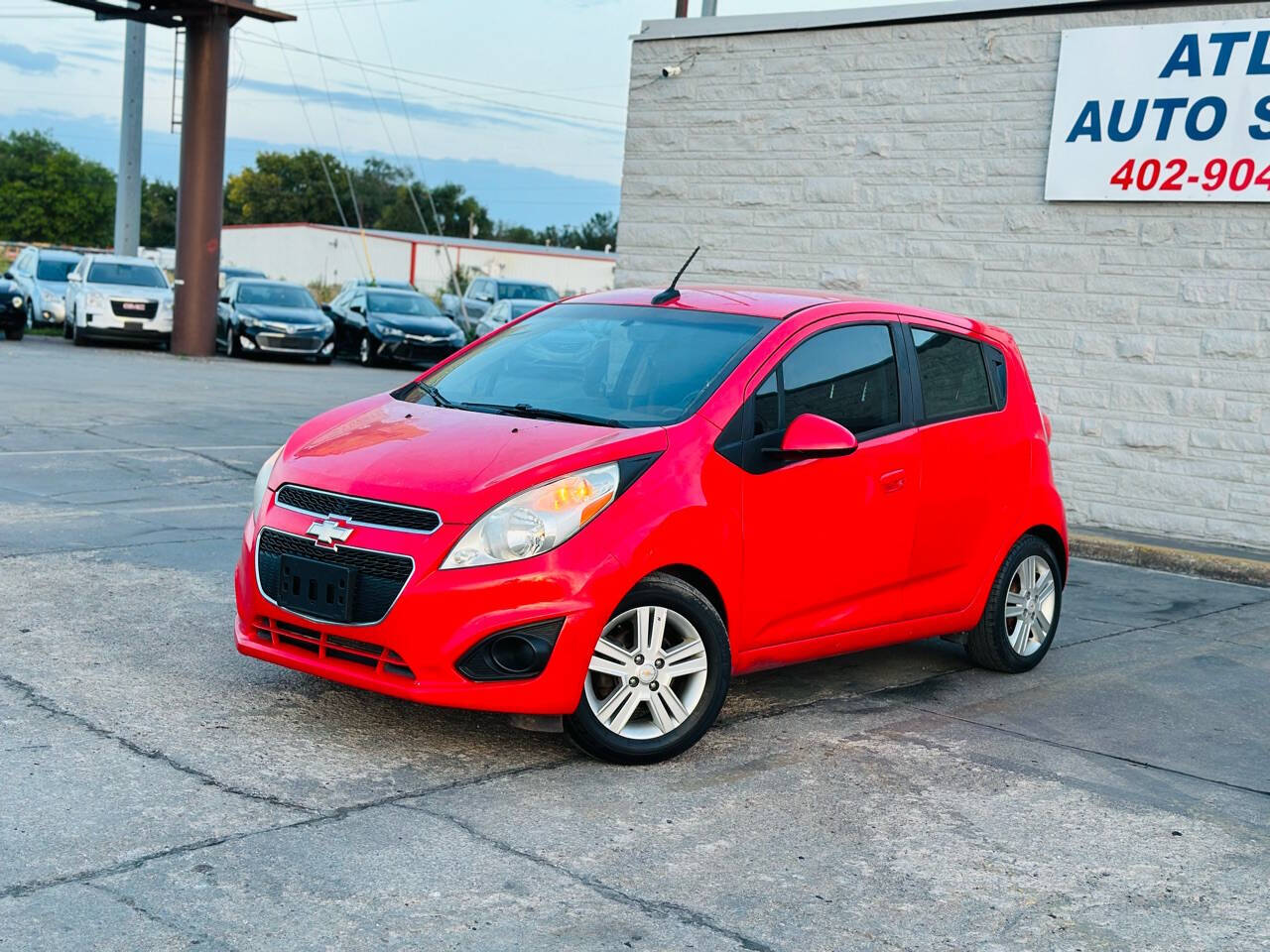 2013 Chevrolet Spark for sale at Atlas Auto Sales LLC in Lincoln, NE