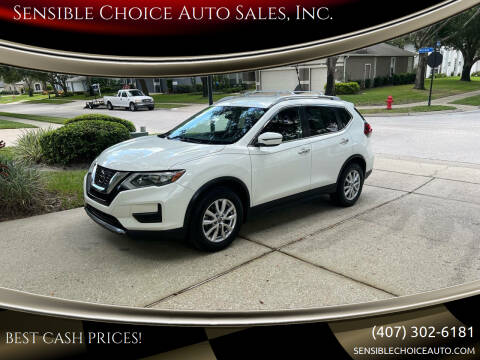 2019 Nissan Rogue for sale at Sensible Choice Auto Sales, Inc. in Longwood FL