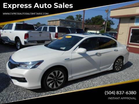 2017 Honda Accord Hybrid for sale at Express Auto Sales in Metairie LA