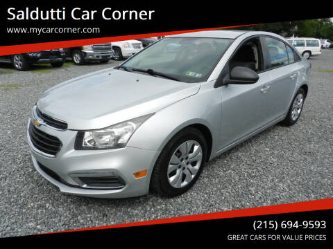 2016 Chevrolet Cruze Limited for sale at Saldutti Car Corner in Gilbertsville PA