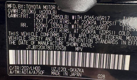 2008 Lexus GX 470