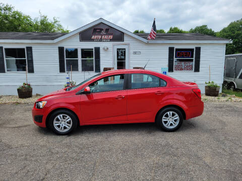 2012 Chevrolet Sonic for sale at R & L AUTO SALES in Mattawan MI