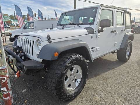 2016 Jeep Wrangler Unlimited for sale at P J McCafferty Inc in Langhorne PA