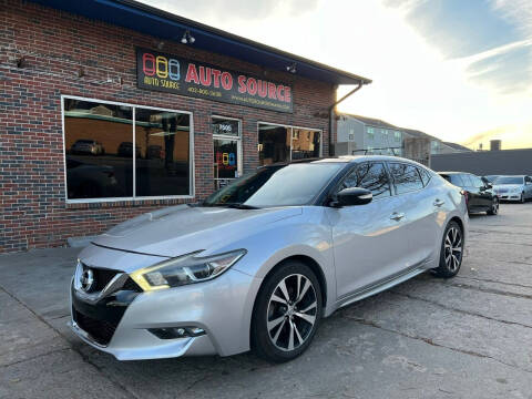 2018 Nissan Maxima for sale at Auto Source in Ralston NE
