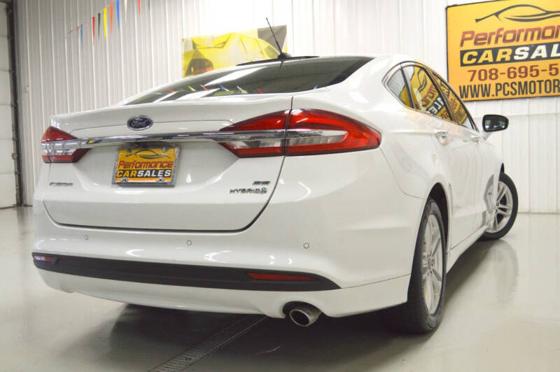2018 Ford Fusion Hybrid SE
