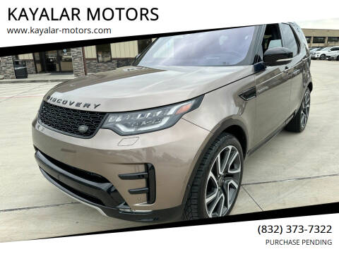 2017 Land Rover Discovery for sale at KAYALAR MOTORS in Houston TX