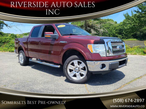 2010 Ford F-150 for sale at RIVERSIDE AUTO SALES INC in Somerset MA