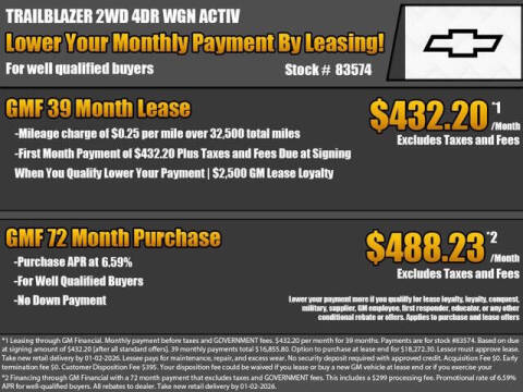 2026 Chevrolet TrailBlazer ACTIV