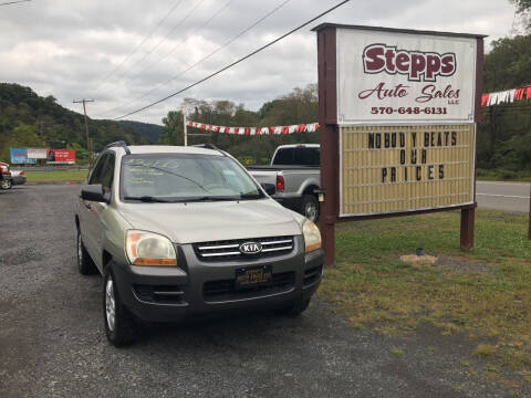 2007 Kia Sportage for sale at Stepps Auto Sales in Shamokin PA