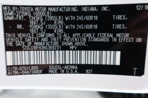 2017 Toyota Highlander XLE