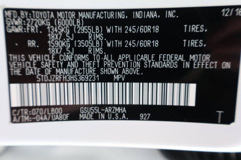 2017 Toyota Highlander XLE