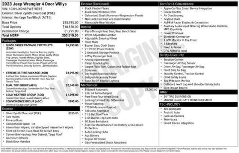 2023 Jeep Wrangler Willys