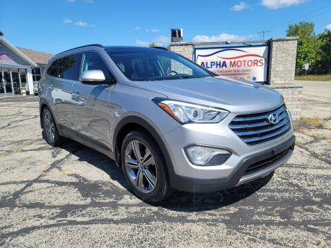 2015 Hyundai Santa Fe for sale at Alpha Motors in New Berlin WI