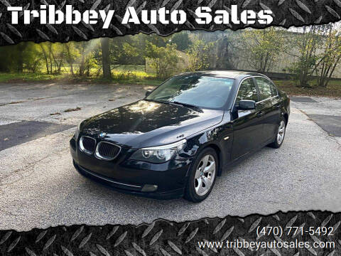 2008 BMW 5 Series for sale at Tribbey Auto Sales in Stockbridge GA