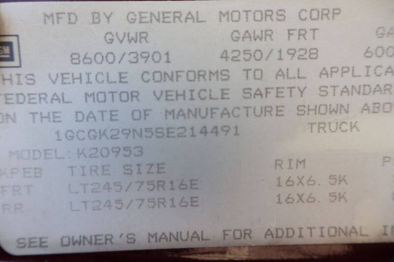 1995 Chevrolet C/K 2500 Series