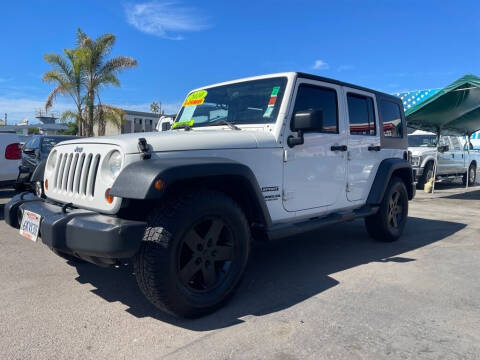 2010 Jeep Wrangler Unlimited for sale at VR Automobiles in National City CA