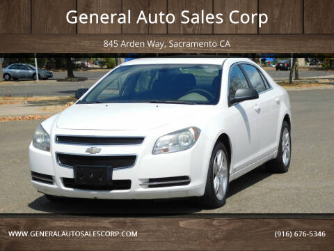 2009 Chevrolet Malibu for sale at General Auto Sales Corp in Sacramento CA