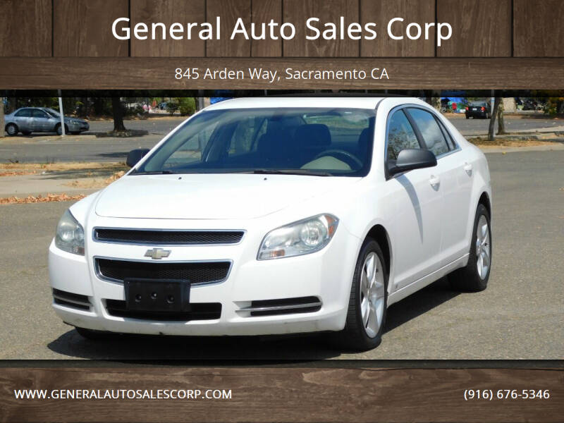 2009 Chevrolet Malibu for sale at General Auto Sales Corp in Sacramento CA