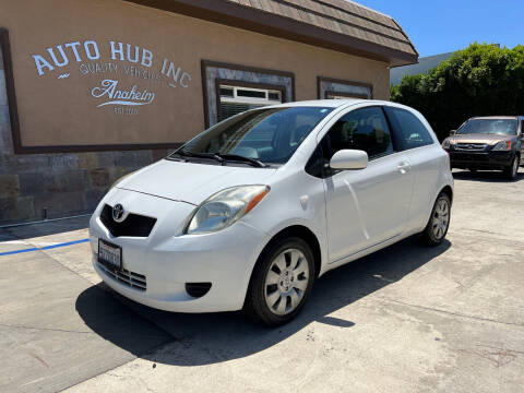 2007 Toyota Yaris for sale at Auto Hub, Inc. in Anaheim CA