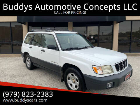 2002 Subaru Forester for sale at Buddys Automotive Concepts LLC in Bryan TX