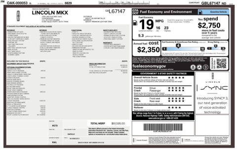 2016 Lincoln MKX Reserve