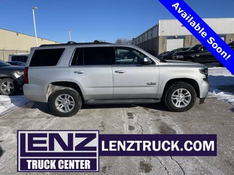 2015 Chevrolet Tahoe for sale at LENZ TRUCK CENTER in Fond Du Lac WI