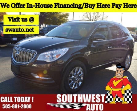 2014 Buick Enclave for sale at SOUTHWEST AUTO in Albuquerque NM