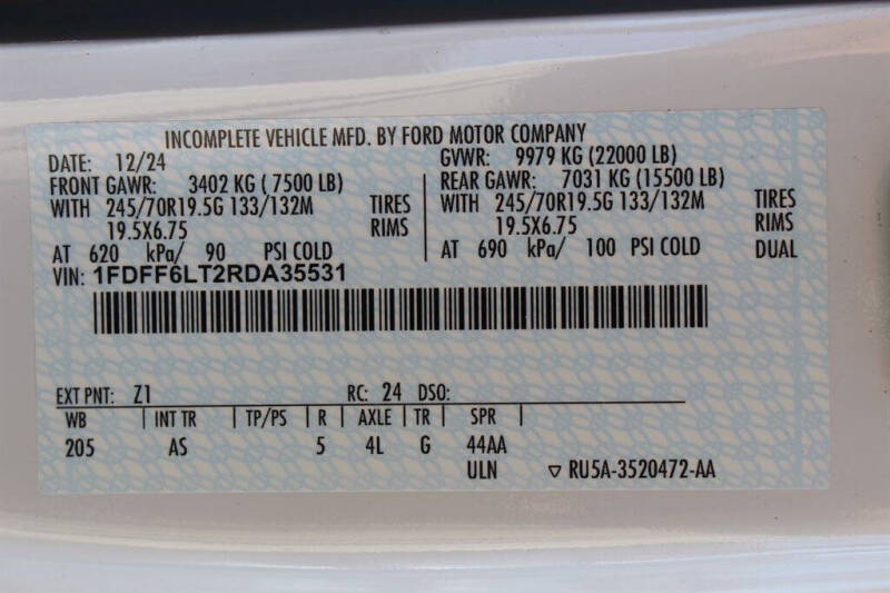 2024 Ford F-600 Super Duty