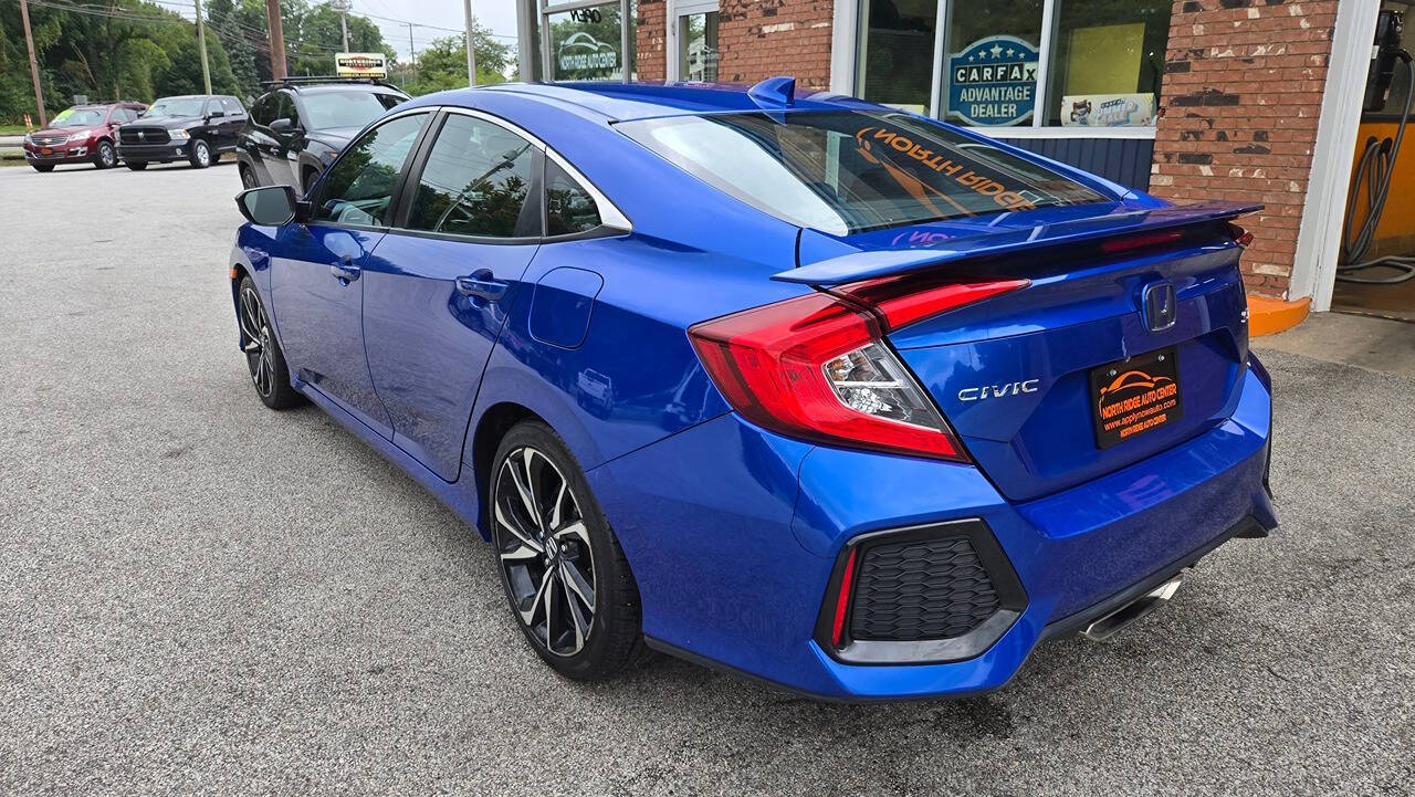 2017 Honda Civic for sale at North Ridge Auto Center LLC in Madison, OH