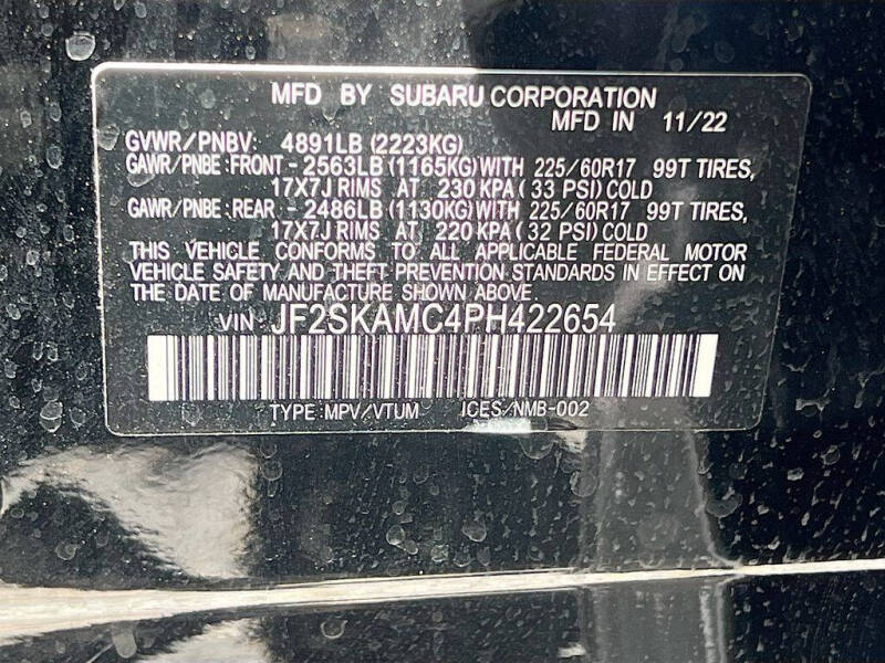 2023 Subaru Forester Wilderness