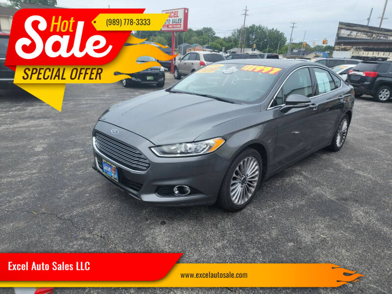 2015 Ford Fusion for sale at Excel Auto Sales LLC in Kawkawlin MI