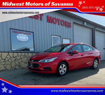 2018 Chevrolet Cruze for sale at Midwest Motors of Savanna in Savanna IL