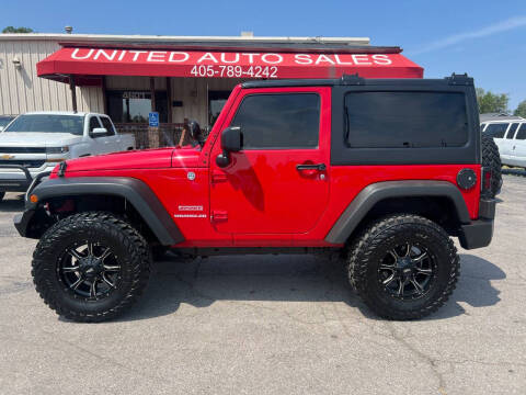 2012 Jeep Wrangler for sale at United Auto Sales in Oklahoma City OK