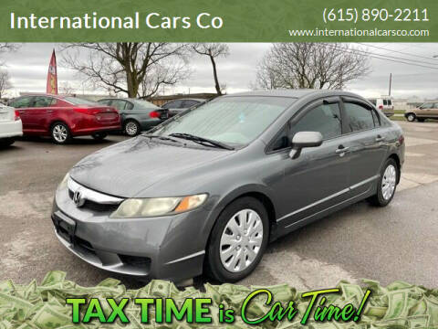 2010 Honda Civic for sale at International Cars Co in Murfreesboro TN
