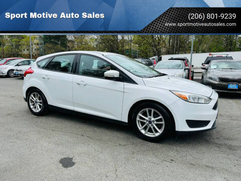 2016 Ford Focus for sale at Sport Motive Auto Sales in Seattle WA