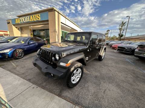 2020 Jeep Wrangler Unlimited for sale at AutoHaus in Loma Linda CA
