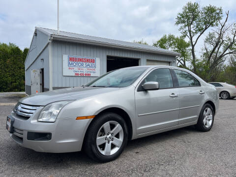 2007 Ford Fusion for sale at HOLLINGSHEAD MOTOR SALES in Cambridge OH