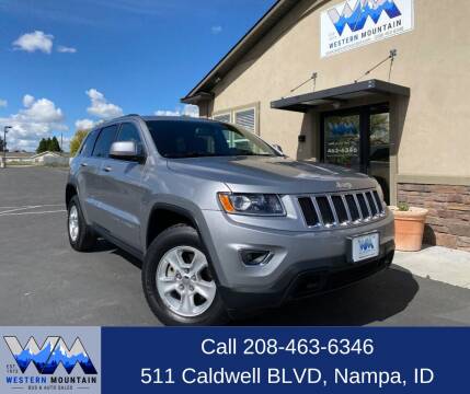 2015 Jeep Grand Cherokee for sale at Western Mountain Bus & Auto Sales in Nampa ID