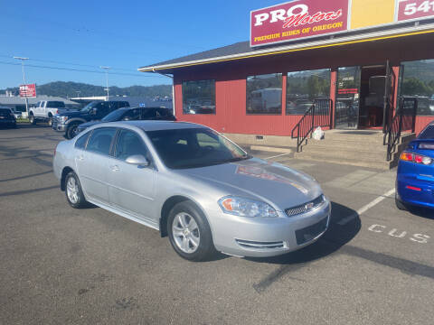 2013 Chevrolet Impala for sale at Pro Motors in Roseburg OR