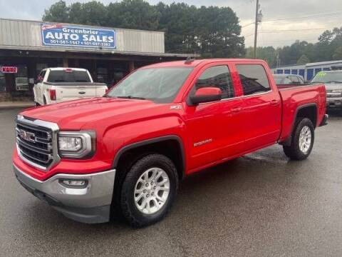 2018 GMC Sierra 1500 for sale at Greenbrier Auto Sales in Greenbrier AR